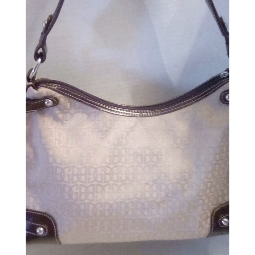 Light Tan Gianni Bernini Shoulder Bag